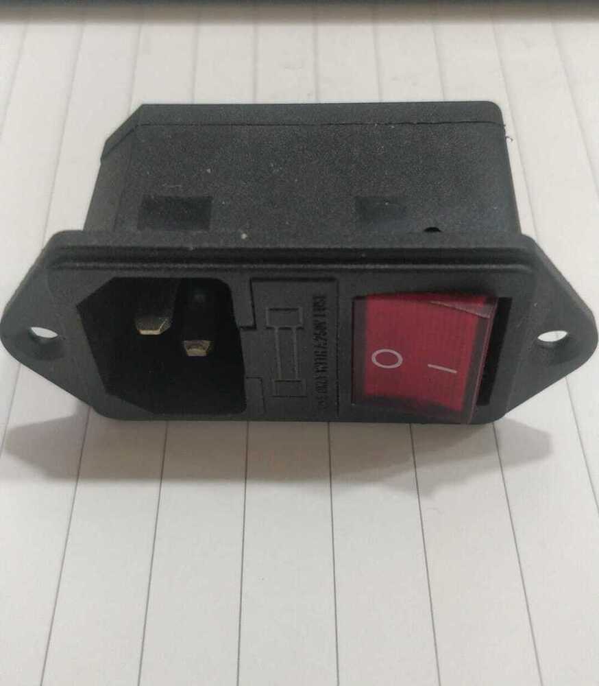 AC-04 SOCKET WITH UPS SWITCH FUSE