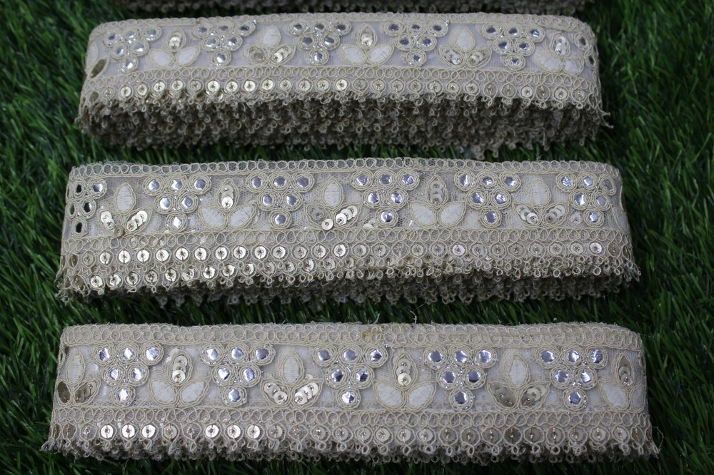 embroidery mirror lace