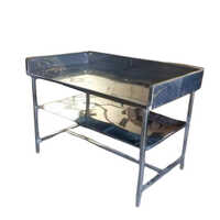 Hotel Stainless Steel Kitchen Table - Color: Silver
