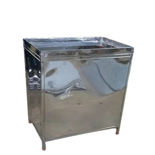 Hotel Stainless Steel Service Counter Table - Color: Silver