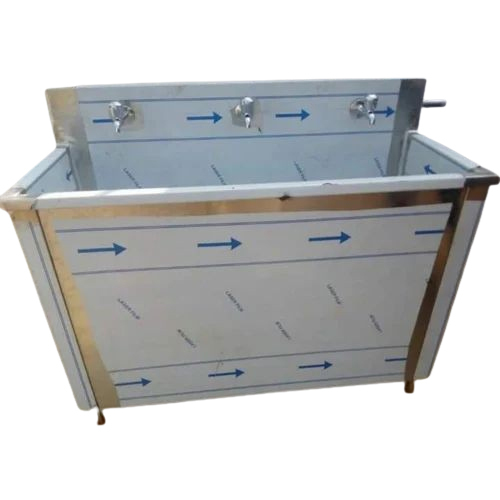 Under Counter Stainless Steel Wash Basin - Material: Magnesium Aluminum