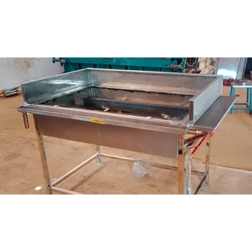 304 Stainless Steel Dosa Stove - Color: Silver