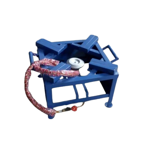 Mild Steel Single Burner Gas Stove - Dimension (L*W*H): 30.5 X 35.5 X 16 Cm  Centimeter (Cm)