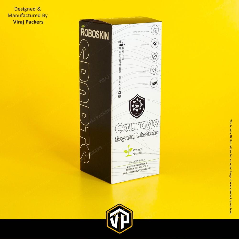 Ti-shirt Packaging Boxes - Finishing: Glossy Lamination