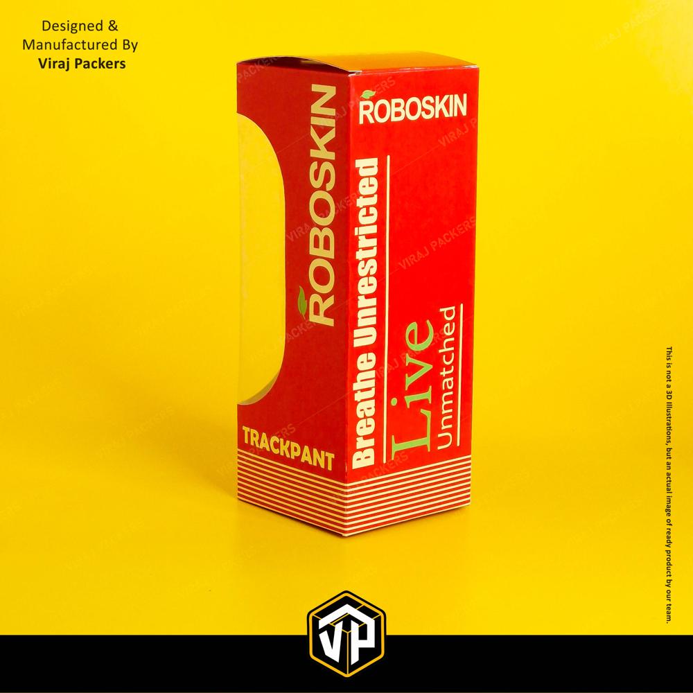 Ti-shirt Packaging Boxes - Finishing: Glossy Lamination