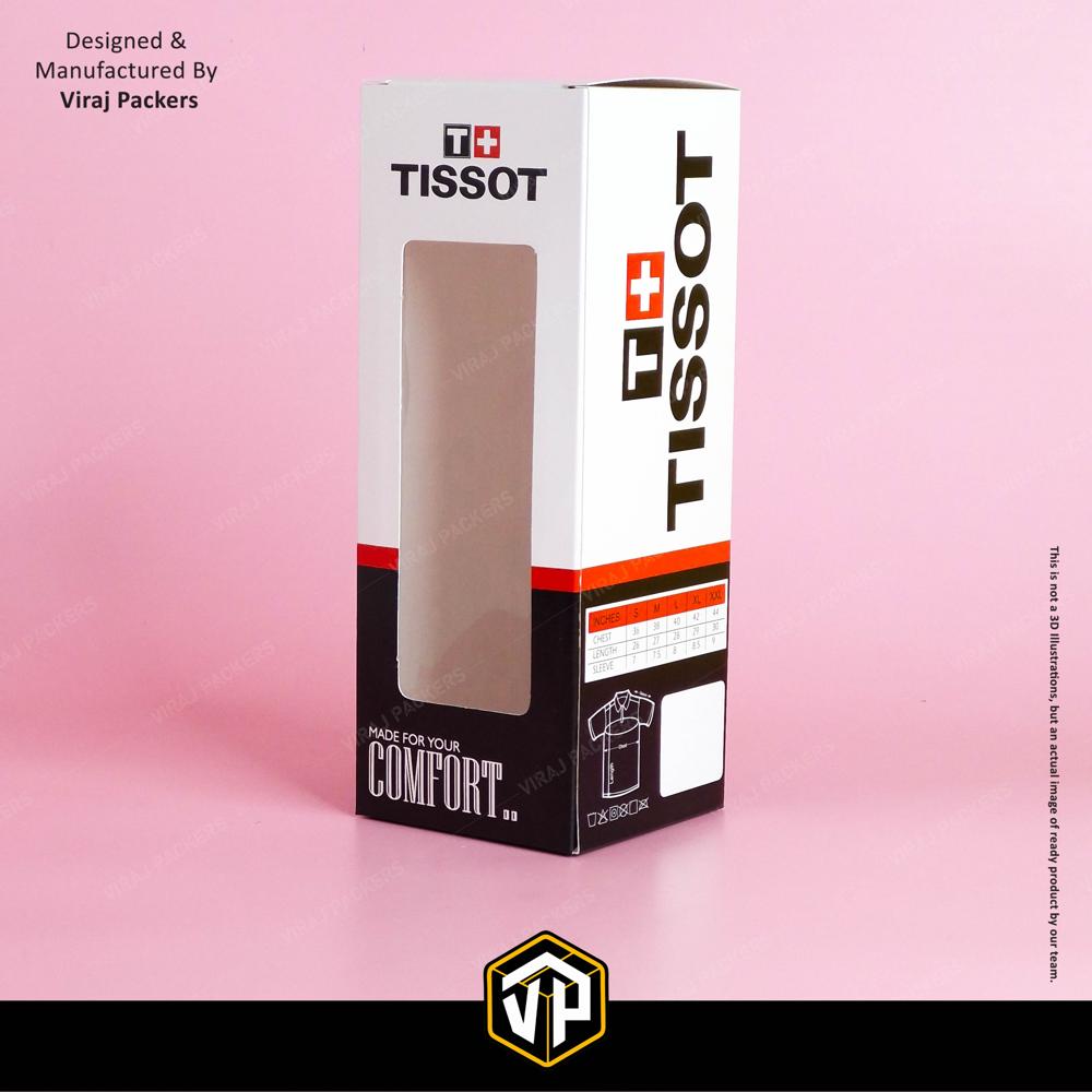 Customized Ti-shirt Boxes - Finishing: Glossy Lamination