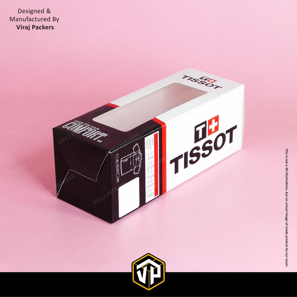 Customized Ti-shirt Boxes - Finishing: Glossy Lamination