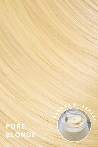 613 Blonde Hair Natural Wavy Clip In Hair Extensions 5- Piece Set Light Blonde