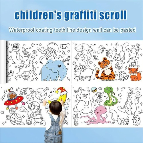 Drawing Paper Roll - 150 G Paper, 30 X 300 Cm | Ideal Children's ...