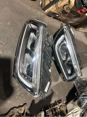 Brezza Dual Projector Headlights - Body Material: Plastic