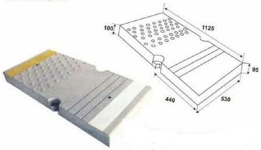 FRP Railway Platform Coping Mould