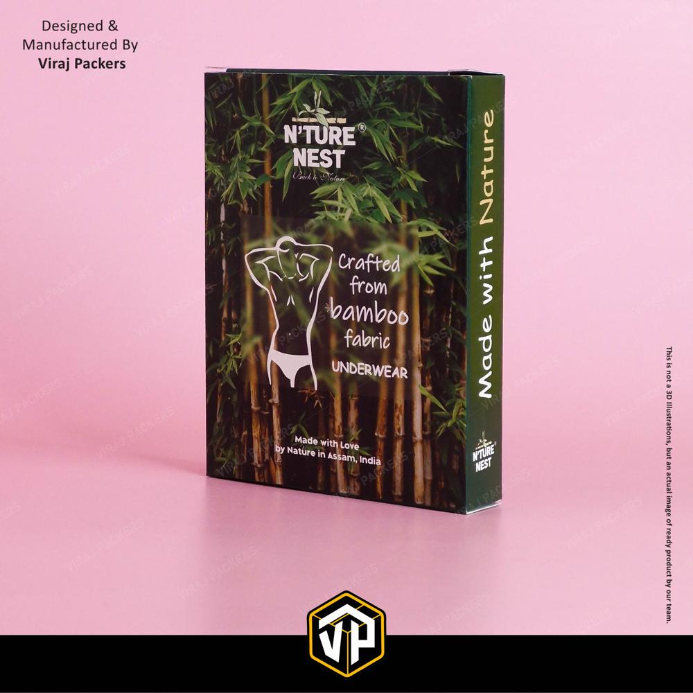Designer Undergarments Boxes - Finishing: Glossy Lamination