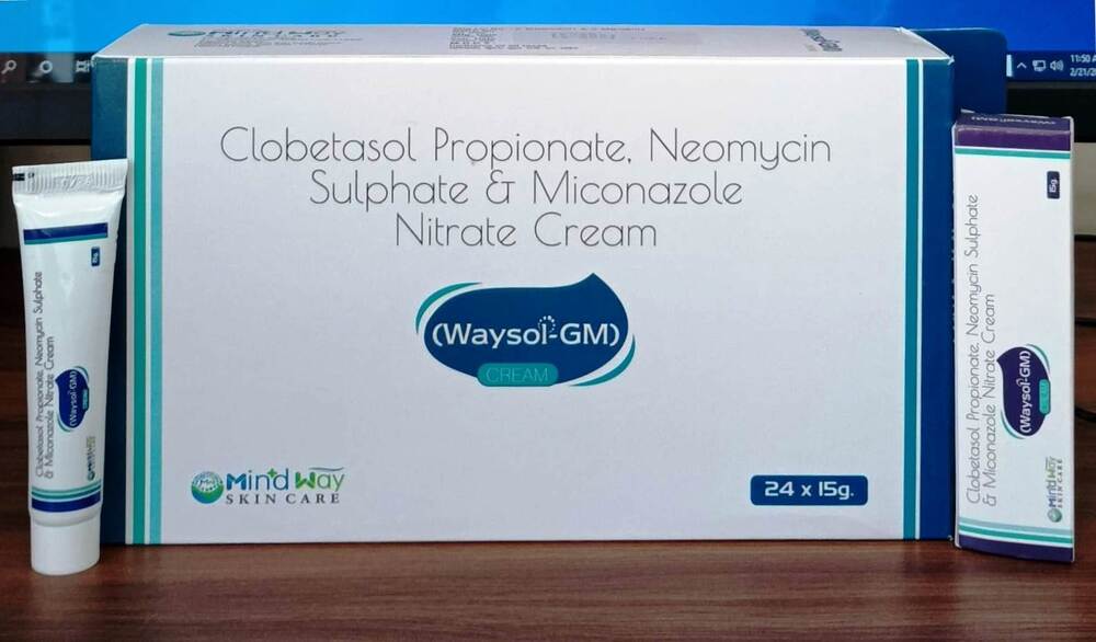 Clobetasol Propionate, Gentamycin and Miconazole Nitrate Cream