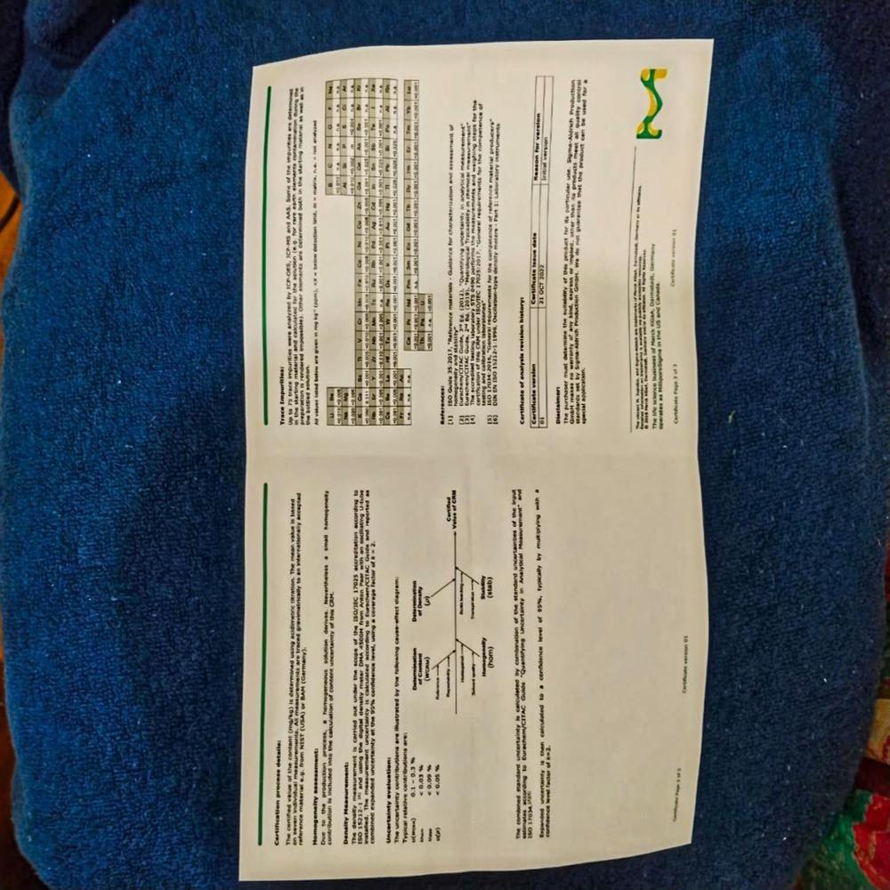Phosphorus Standard For Icp" - Physical Form: Liquid