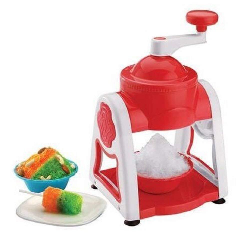 Gola Maker - Plastic, 25x15x12 Cm | Includes 3 Reusable Bowls, 1 Glass, 4 Sticks, And 1 Dish For Homemade Ice Gola Delight