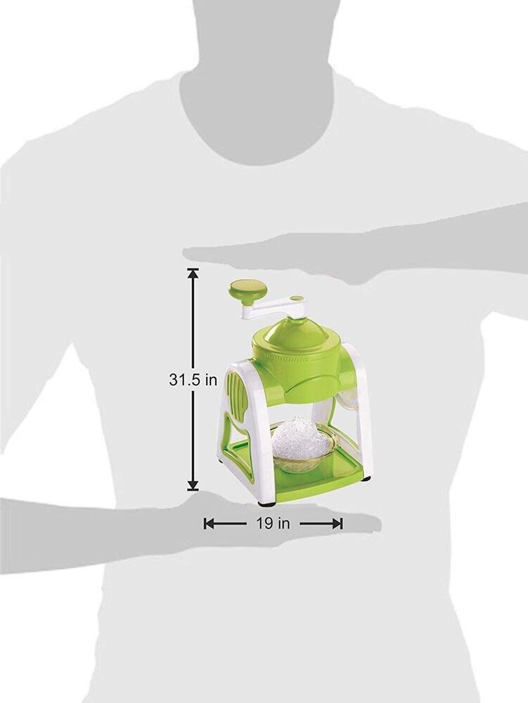 Gola Maker - Plastic, 25x15x12 Cm | Includes 3 Reusable Bowls, 1 Glass, 4 Sticks, And 1 Dish For Homemade Ice Gola Delight