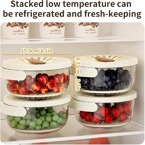 2 in 1 Drain Basket With Handle