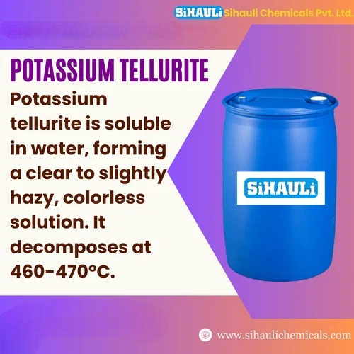 Potassium Tellurite Manufacturers, Suppliers, Exporters From Vasai Mumbai