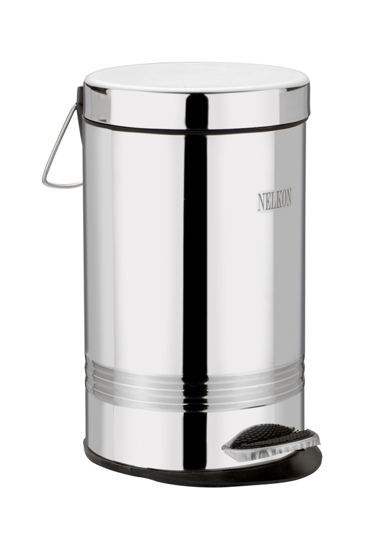 5l Steel Pedal Dustbin Plain - Weight: 2 Kilograms (Kg)