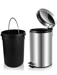 12L Steel Pedal Dustbin Plain