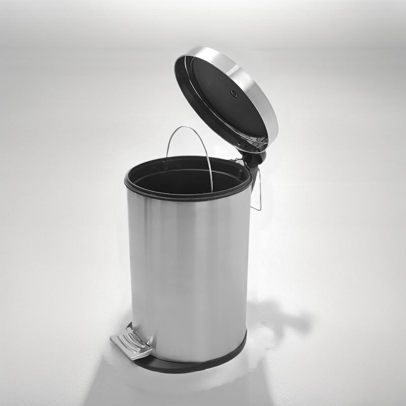 12L Steel Pedal Dustbin Plain