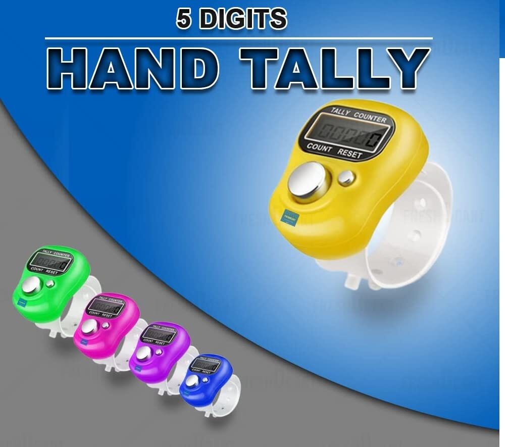 Finger tally counter