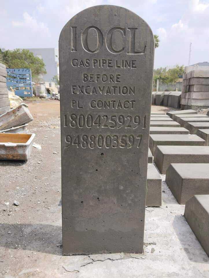 Orange FRP Route Marker Mould