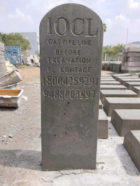 Orange FRP Route Marker Mould
