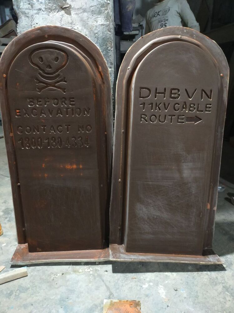 Orange FRP Route Marker Mould