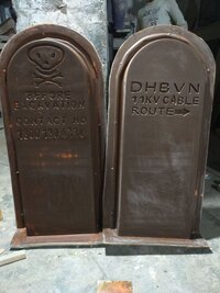 Orange FRP Route Marker Mould