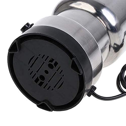 Nima Electric Coffee Grinder - Stainless Steel, 10x10x18 Cm | Durable, Rust-proof, Multipurpose For Grains, Beans, And Spices