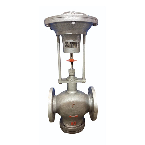 Pneumatic Control Ball Valves - Color: Silver