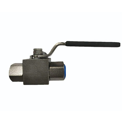 Ss Flanged Ball Valve - Color: Grey