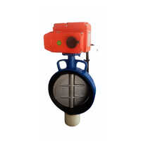 Electric Butterfly Valve - Color: Blue