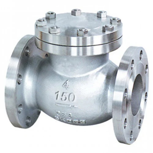 Lift Type Non Return Valve - Color: Silver