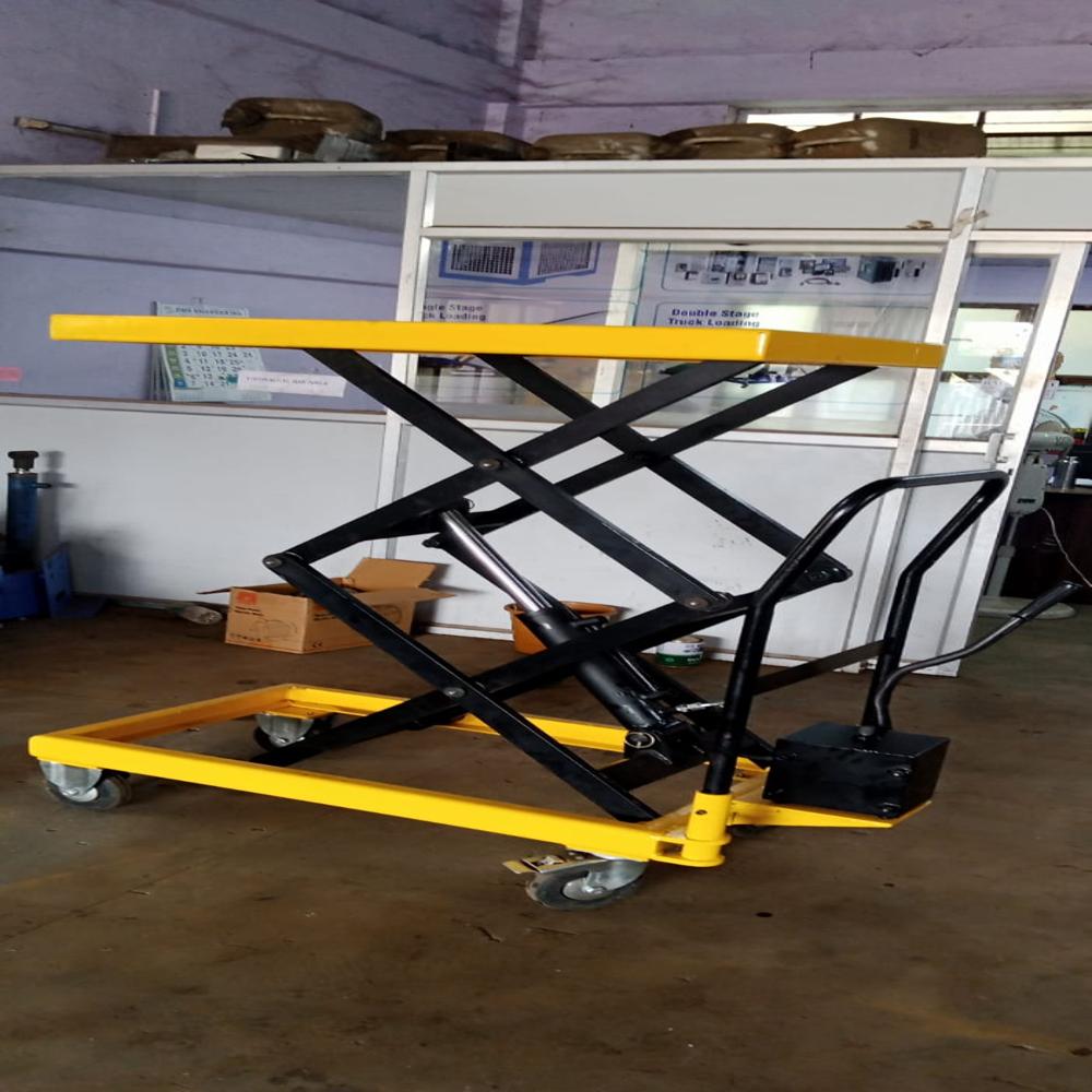 Hydraulic Scissor Lift - Material: Stainless Steel