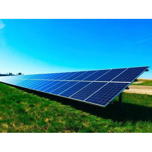 Rectangular Solar Power Plant