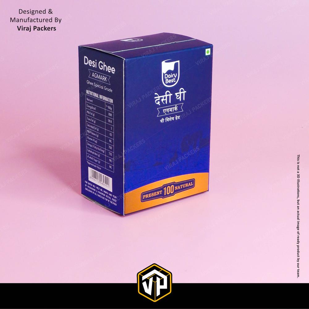GHEE PACKAGING BOXES