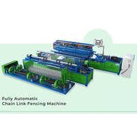12hp Chain Link Machine - Feature: High Efficiency
