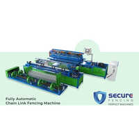 Plc Controlled Fully Automatic Chain Link Fencing Machine - Capacity: 200 Kg/hr
