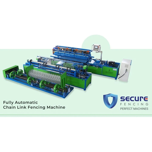 9 Hp Chain Link Fencing Machine - Capacity: 150 Kg/Hr