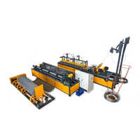 13 Hp Double Wire Chain Link Fencing Making Machine - Capacity: 350 Kg