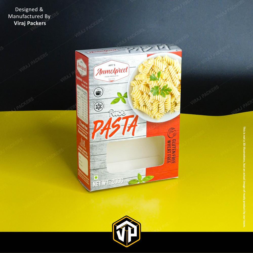 CUSTOMIZE PASTA PACKAGING BOX