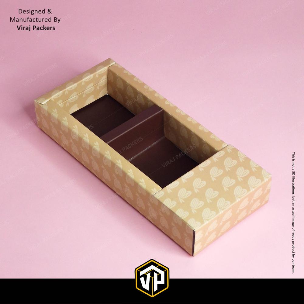 Designer Chocolate Packaging Box - Color: Multicolor