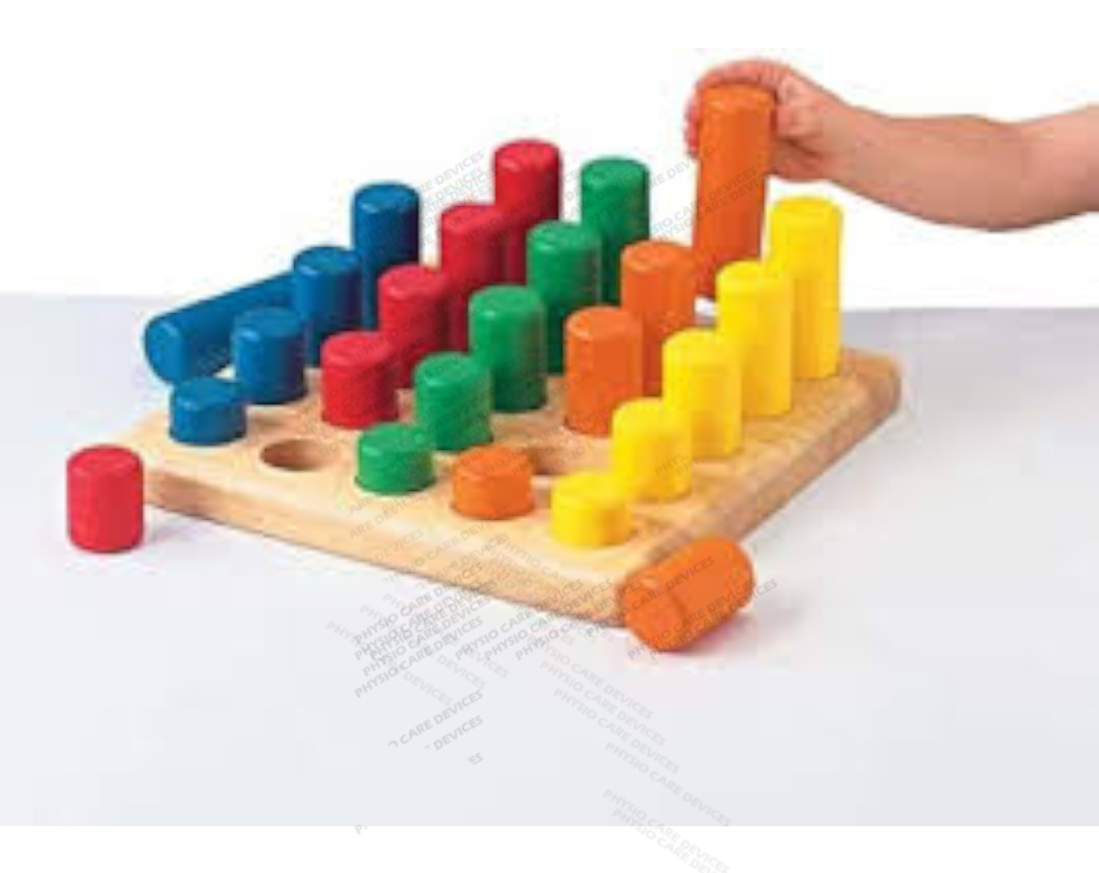 Graded Round Peg Board ( 25 PEGS ) small size