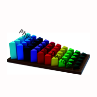 Graded Round Peg Board ( 25 PEGS ) small size