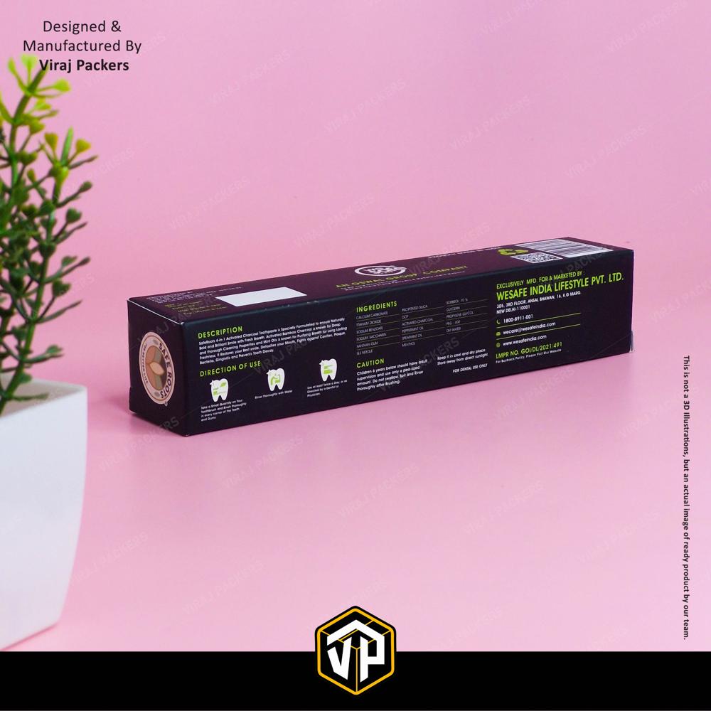 Toothpaste Packaging Boxes - Color: Multicolor