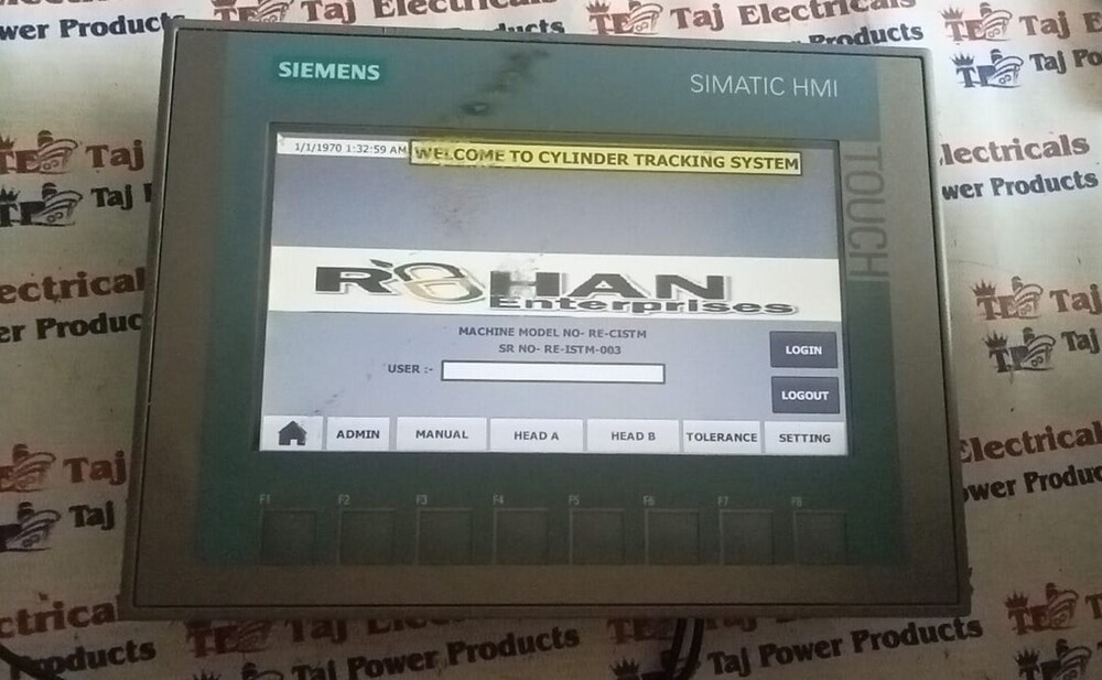 SIEMENS 6AV2 123-2GB03-0AX0 HMI