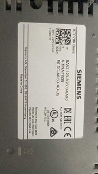 SIEMENS 6AV2 123-2GB03-0AX0 HMI