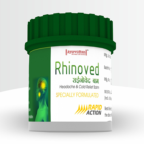 Rhinoved Balm एक प्रभावी बाम है जो ठंड और नासिका की भीड़ को कम करने में मदद करता है। इसे सूक्ष्मता से तैयार किया गया है ताकि यह तात्कालिक राहत प्रदान करे और आपकी सांस को आसान बनाए।